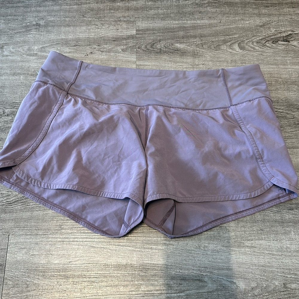 lululemon athletica Lavender Purple Running Shorts